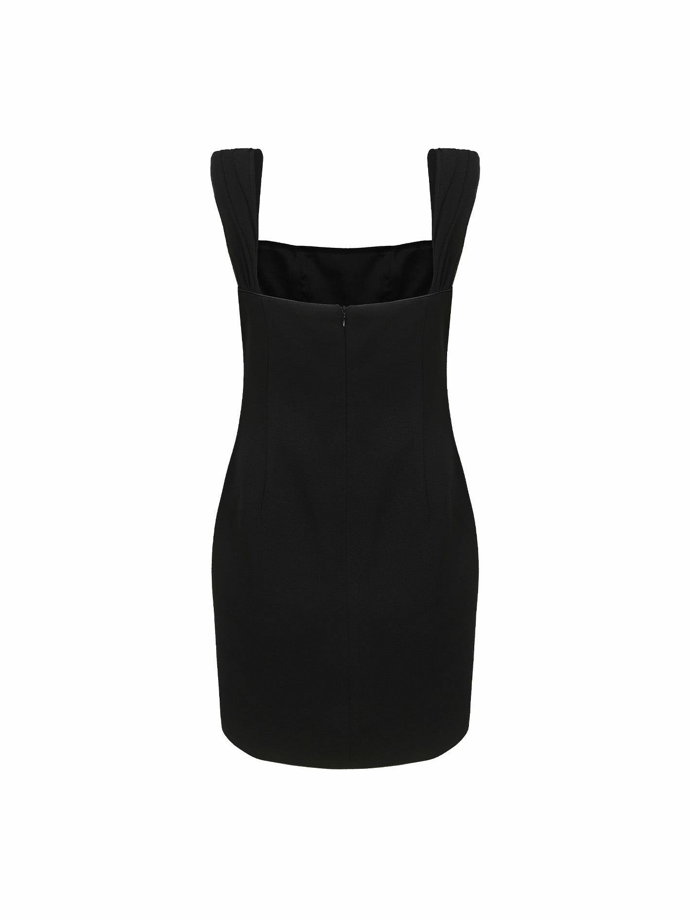 Nana Jacqueline Dionne Dress: Black Mini Dress for Cocktail Party Black