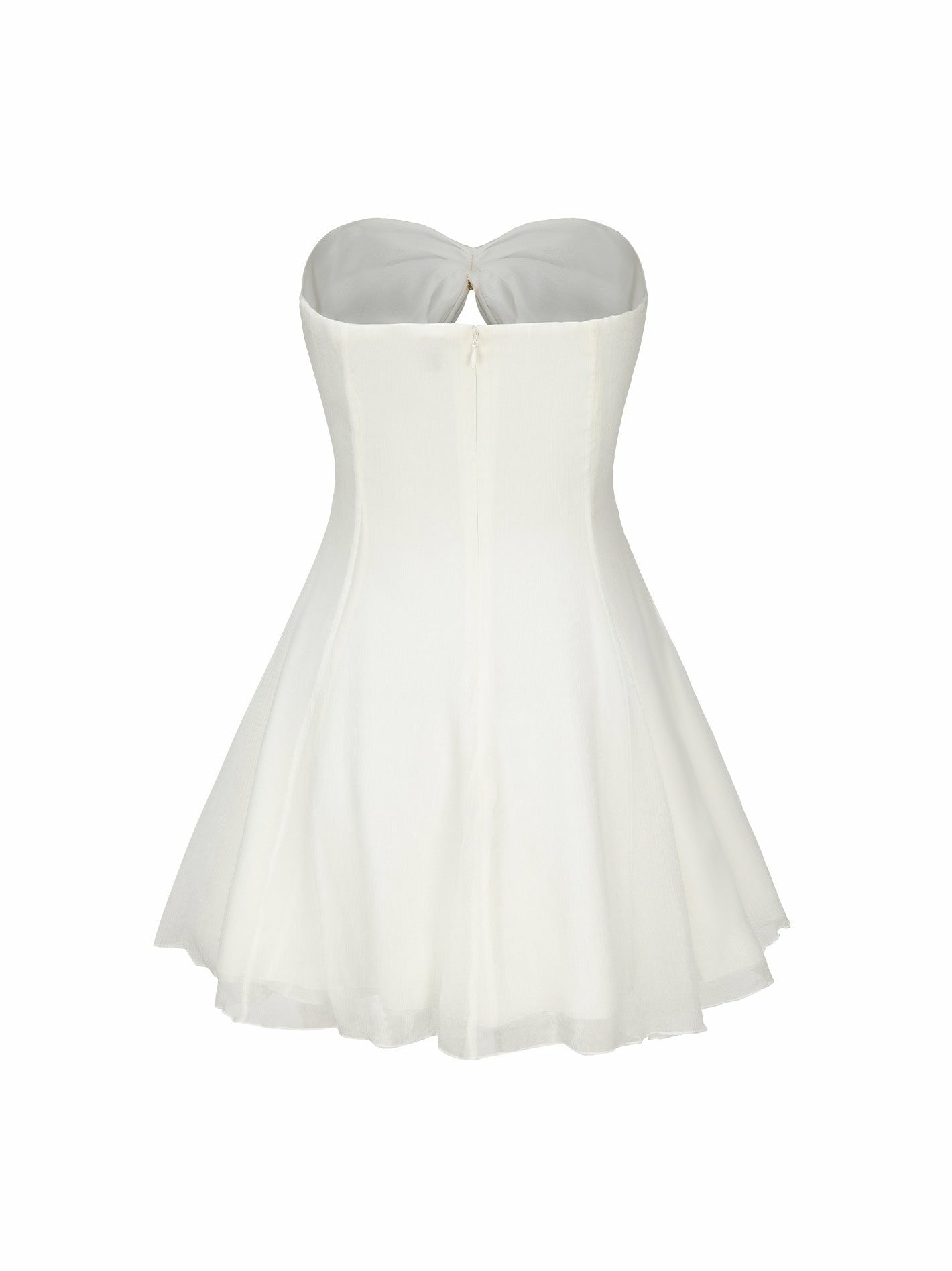 Nana Jacqueline Ilana Dress: White Mini Dress for Bridal Shower White