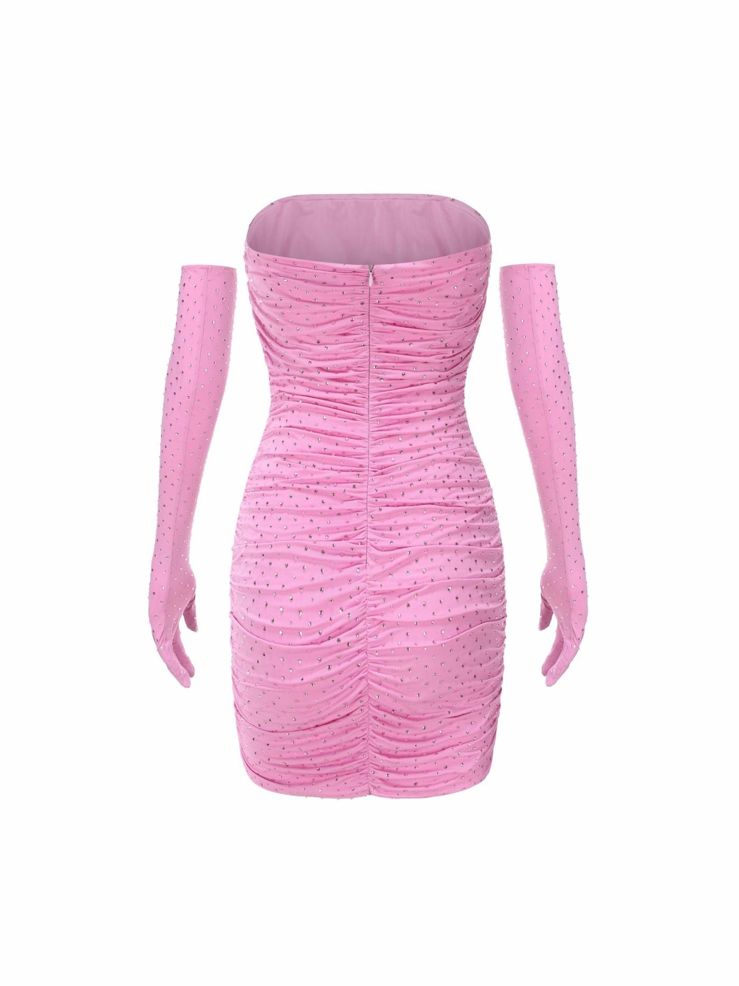 Nana Jacqueline Gina Diamond Dress: Pink Mini Dress for Birthday Celebration Pink
