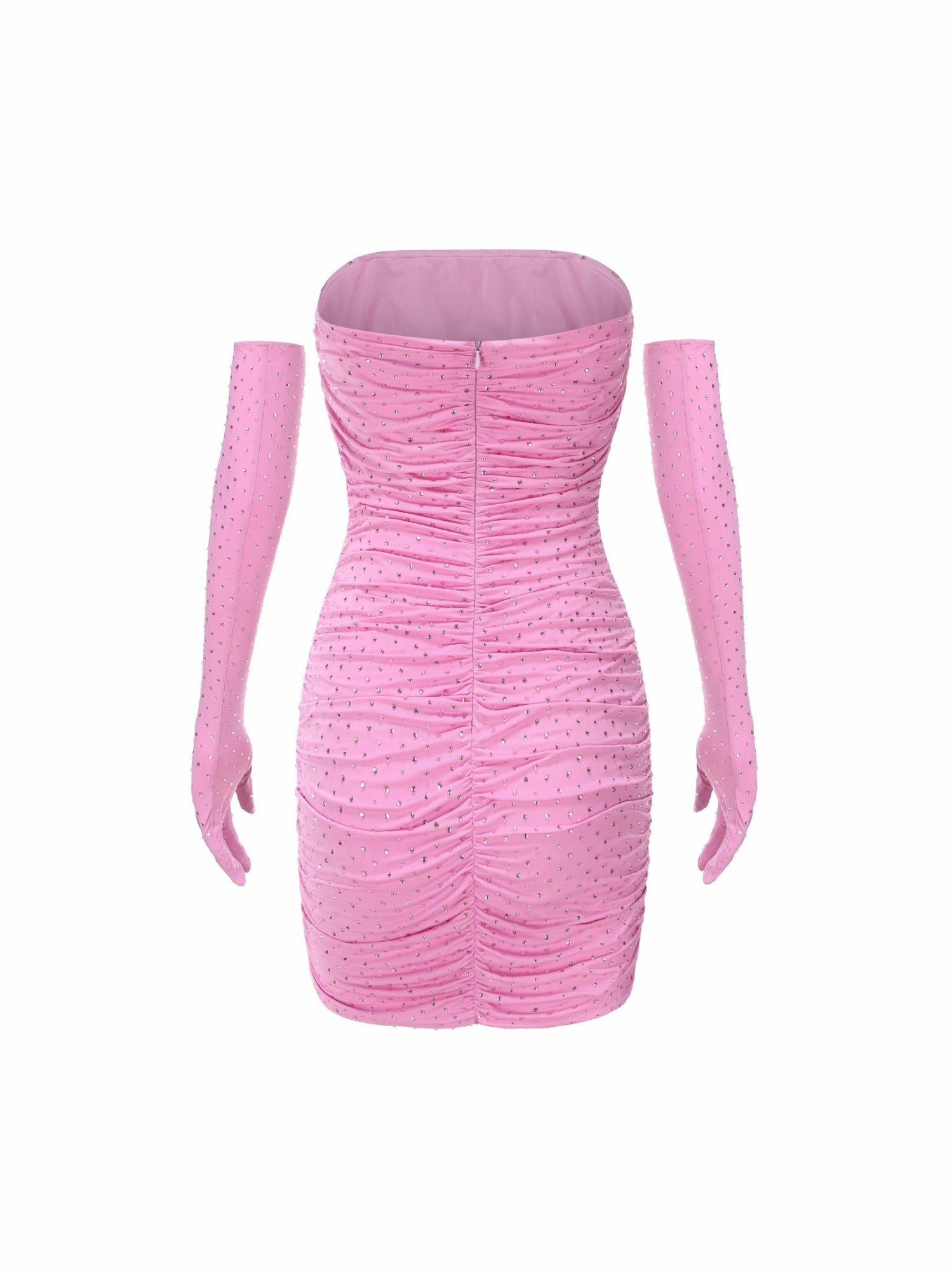 Nana Jacqueline Gina Diamond Dress: Pink Mini Dress for Birthday Celebration Pink