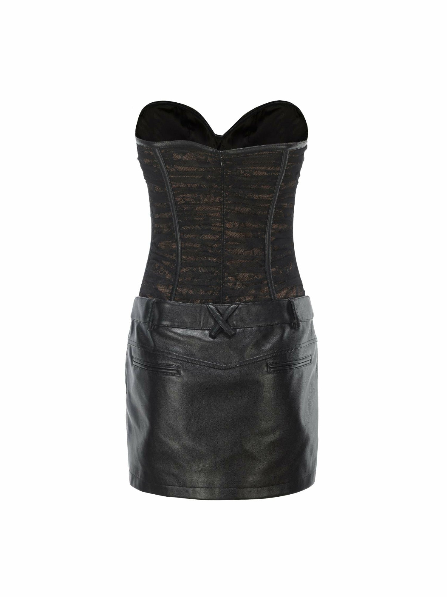 Nana Jacqueline Jane Lace Dress: Black Mini Dress for Girls' Night Out Black