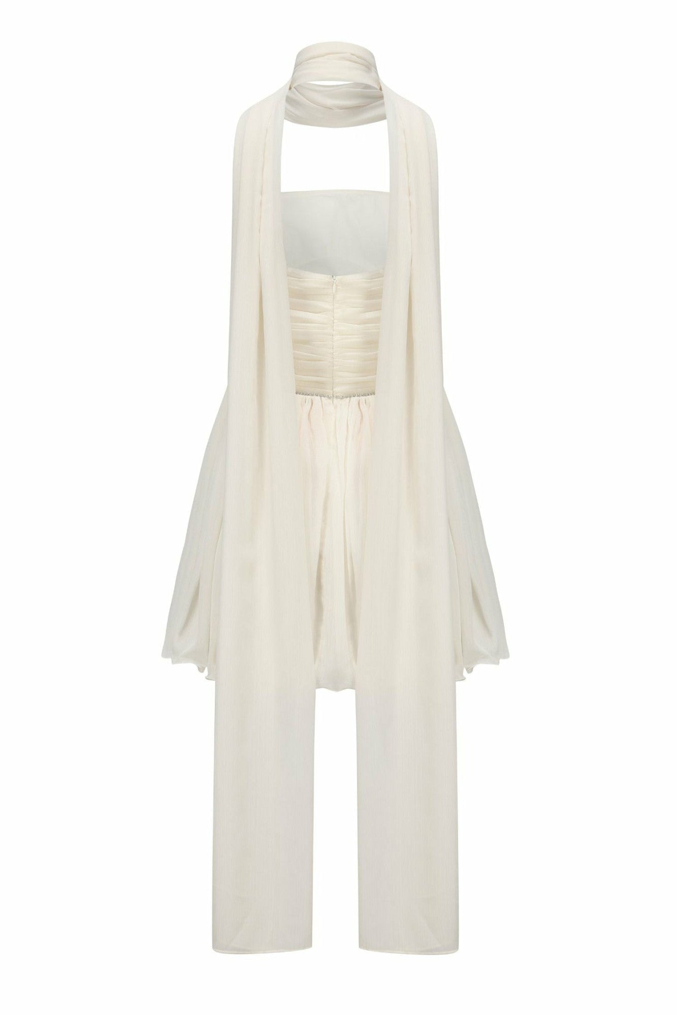 Nana Jacqueline Chloe Dress: White Mini Dress for Bridal Shower White