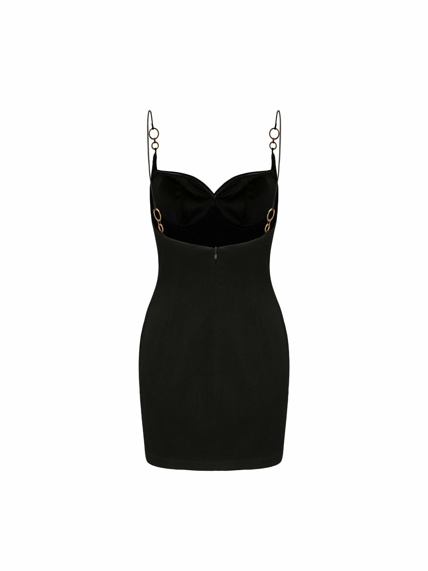 Nana Jacqueline Sabrina Mini Dress: Black Mini Dress for Date Night Black