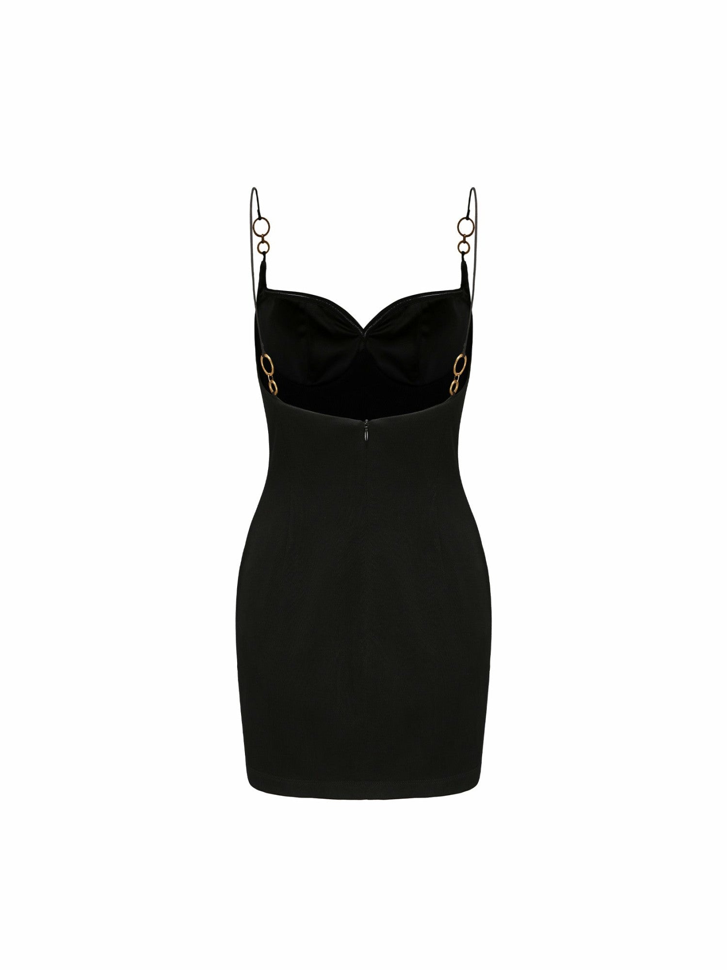 Nana Jacqueline Sabrina Mini Dress: Black Mini Dress for Date Night Black