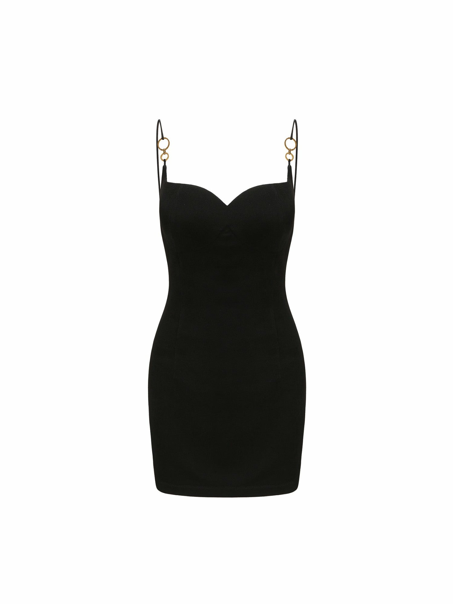 Nana Jacqueline Sabrina Mini Dress: Black Mini Dress for Date Night Black