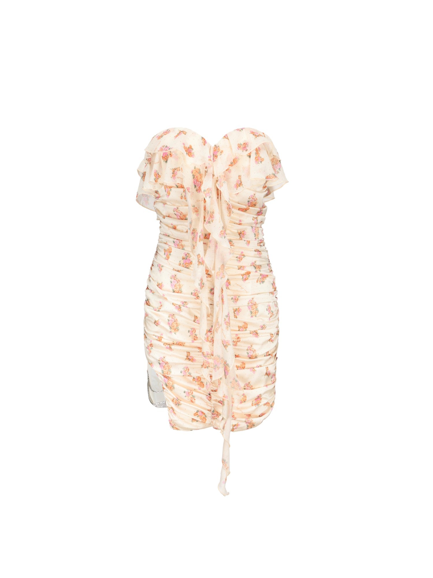 Nana Jacqueline Bri Dress: Yellow Mini Dress for Garden Party Yellow