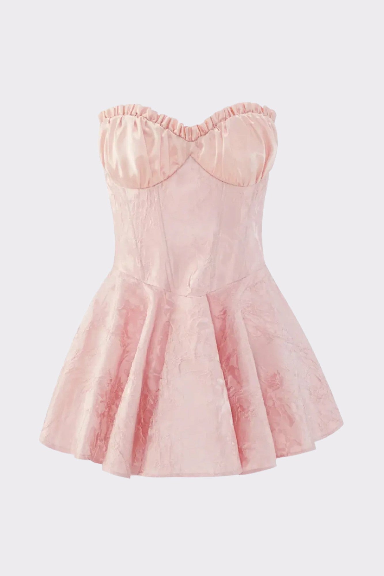 Nana Jacqueline Airina Dress: Pink Mini Dress for Birthday Celebration Blush Pink
