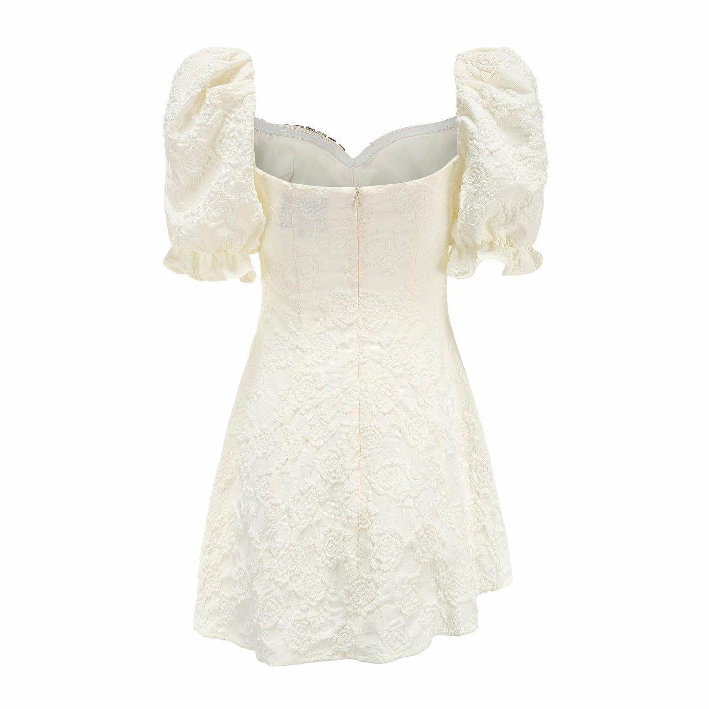 Nana Jacqueline Ysabella Dress: White Mini Dress for Bridal Shower White