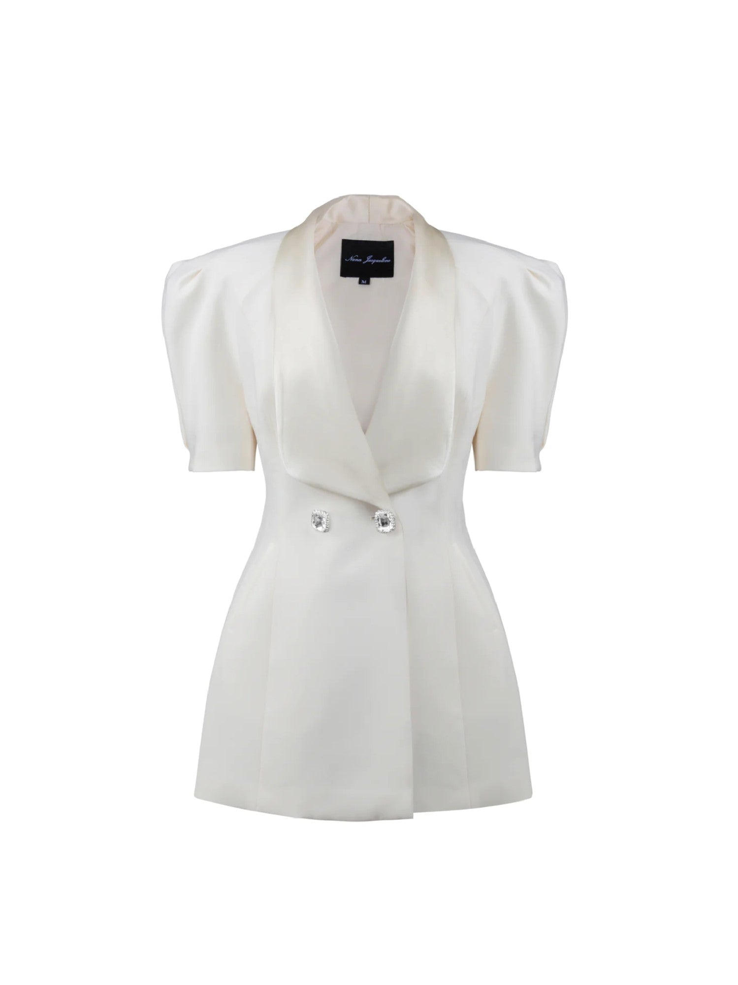 Nana Jacqueline Alia Dress: White Mini Dress for Bridal Shower White