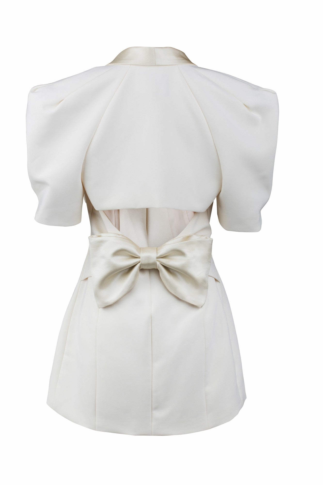 Nana Jacqueline Alia Dress: White Mini Dress for Bridal Shower White