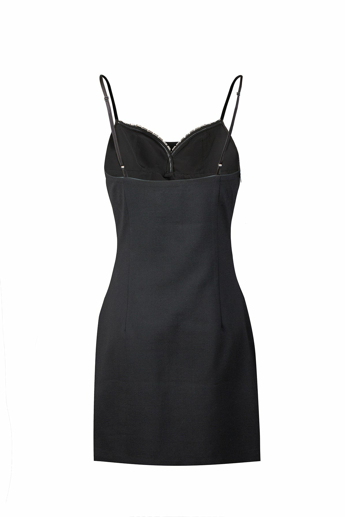 Nana Jacqueline Elsie Dress: Black Mini Dress for Cocktail Party Black