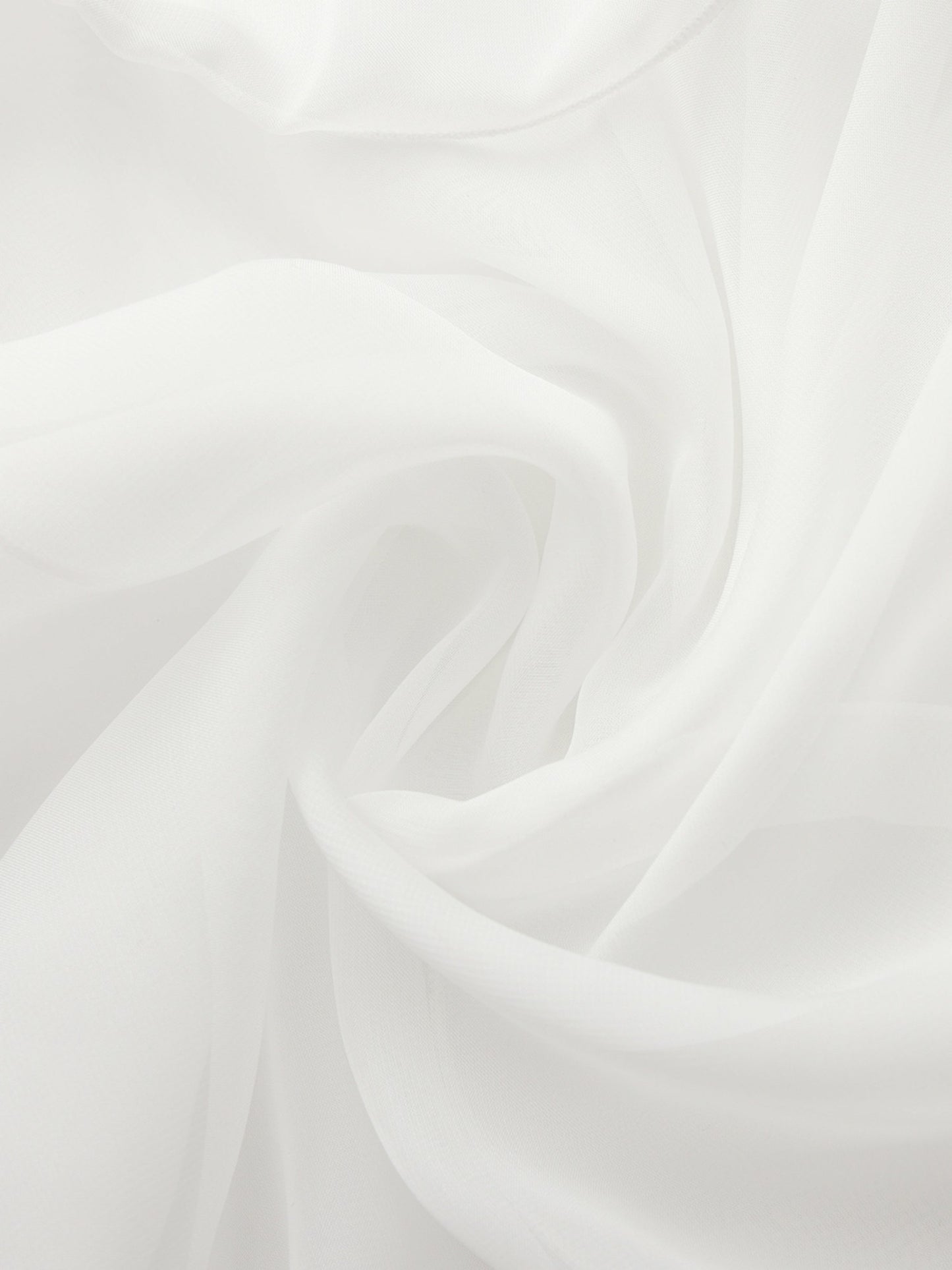 Nana Jacqueline Florence Tiered Chiffon White Dress White