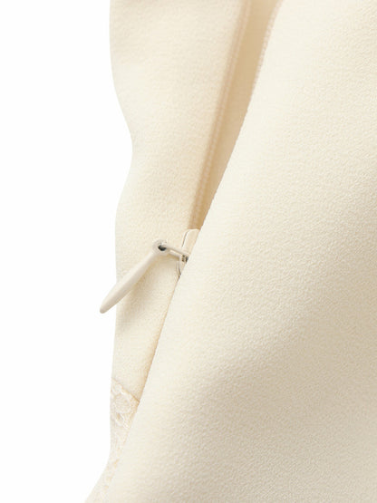 Nana Jacqueline Delilah Cut Out Back Champagne Dress Champagne