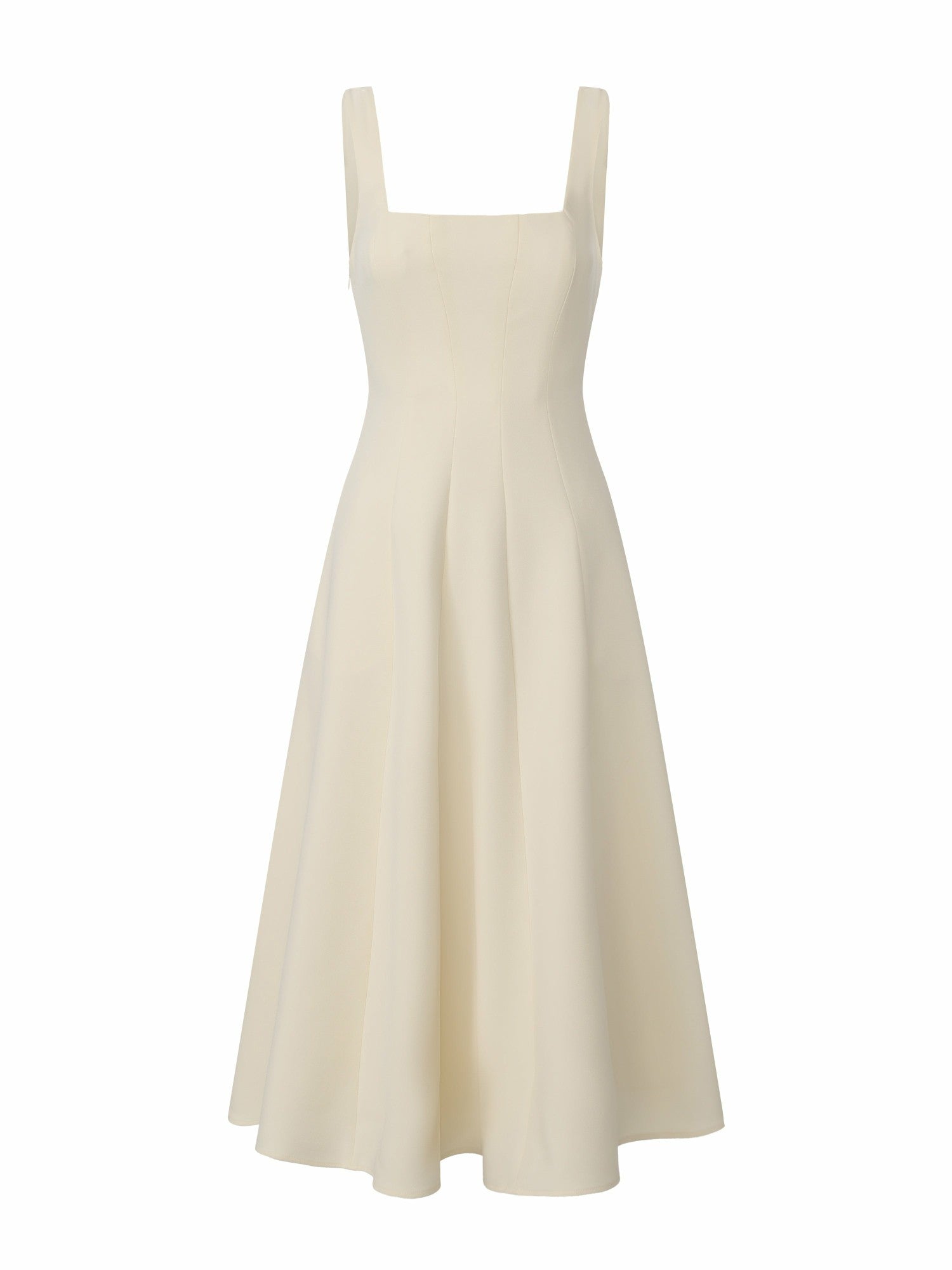 Nana Jacqueline Delilah Cut Out Back Champagne Dress Champagne