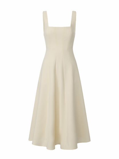 Nana Jacqueline Delilah Cut Out Back Champagne Dress Champagne