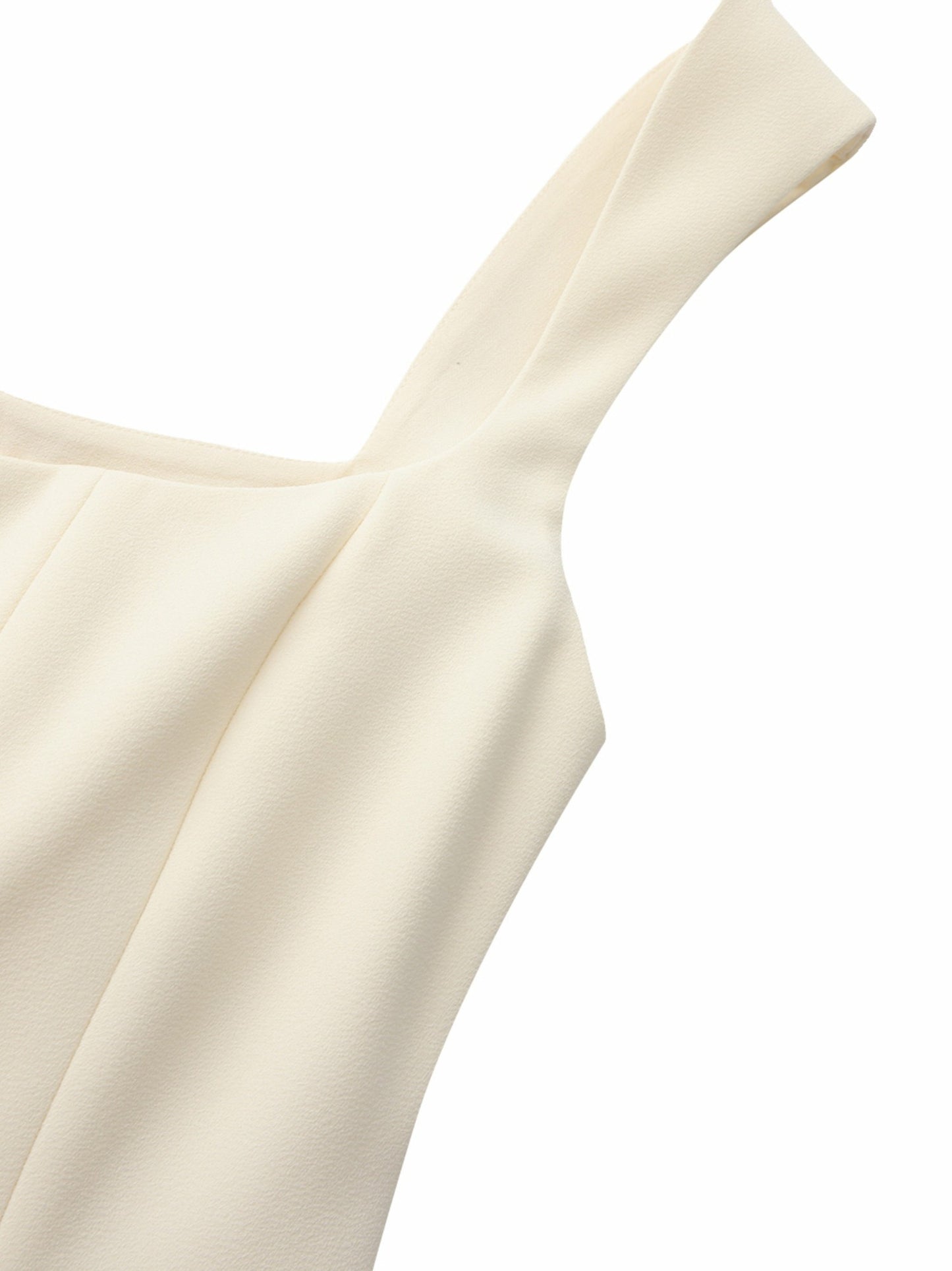 Nana Jacqueline Delilah Cut Out Back Champagne Dress Champagne