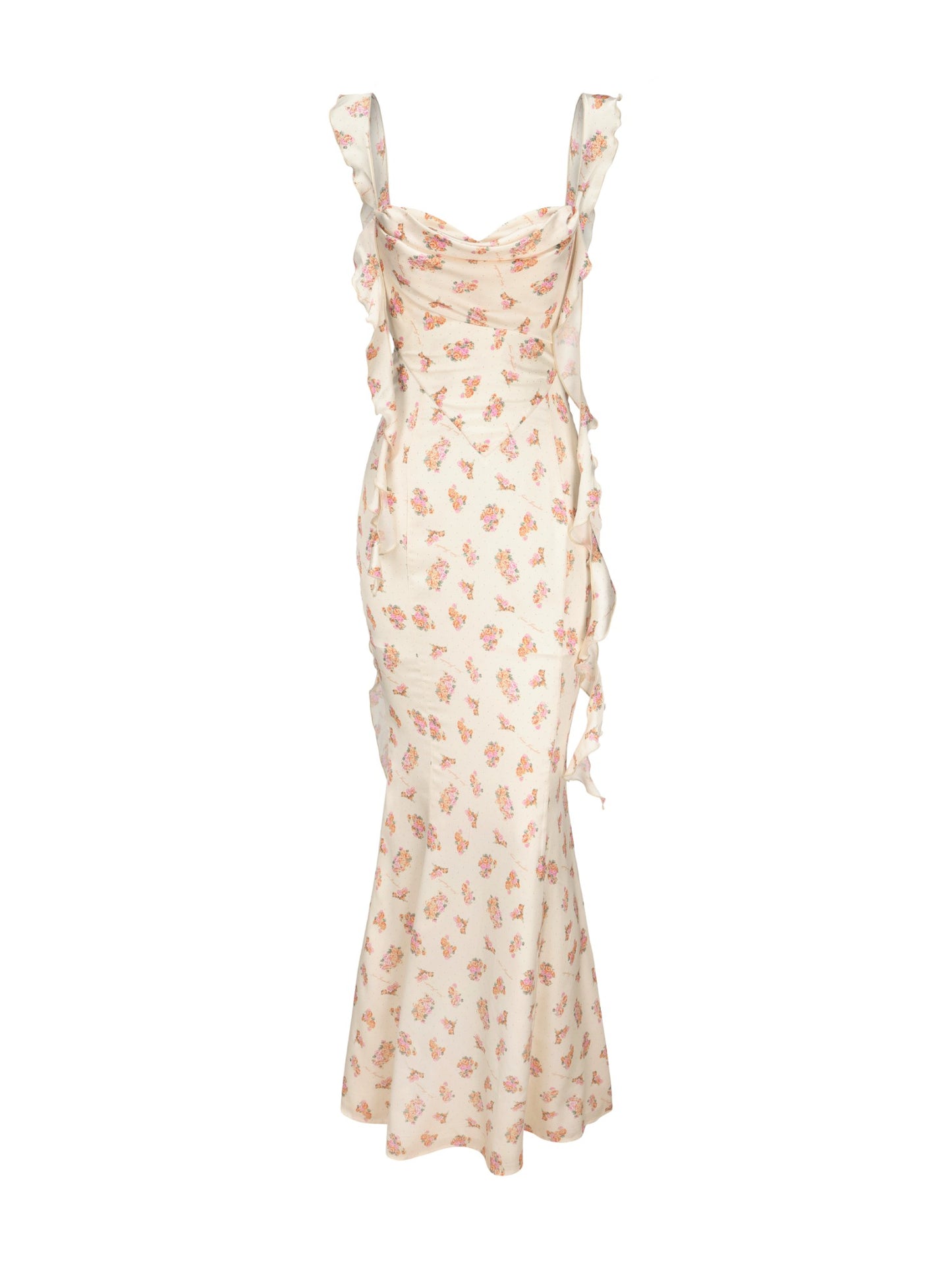 Nana Jacqueline Caroline Dress: Floral Maxi Dress for Garden Wedding Guest Floral