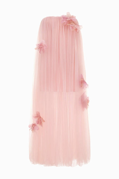 Nana Jacqueline Kiera Dress: Pink Maxi Dress for Garden Wedding Guest Pink