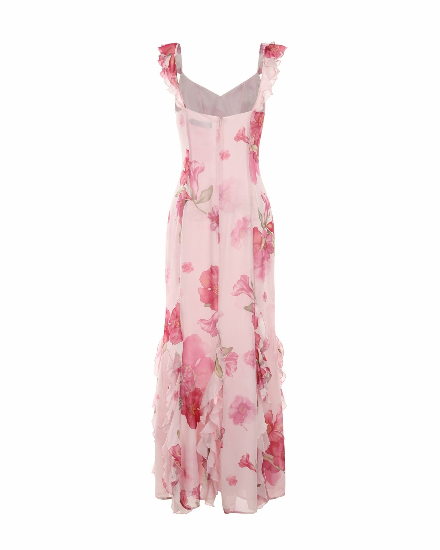 Nana Jacqueline Cera Dress: Pink Maxi Dress for Garden Wedding Guest Pink