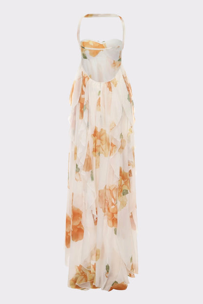 Nana Jacqueline Mariah Dress: Floral Maxi Dress for Destination Wedding Floral