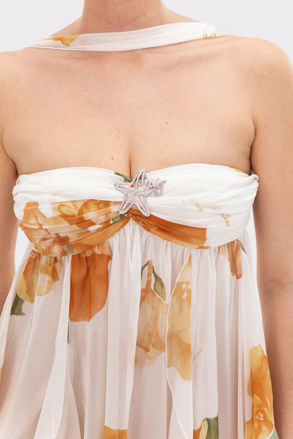 Nana Jacqueline Mariah Dress: Floral Maxi Dress for Destination Wedding Floral