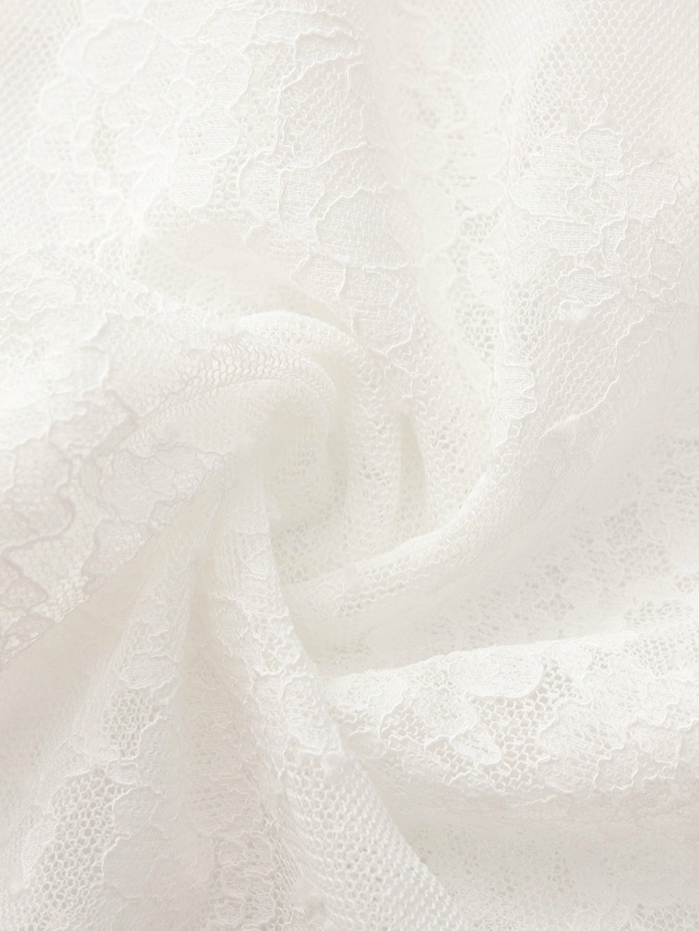 Nana Jacqueline Amelie White Lace Strapless Satin Dress White