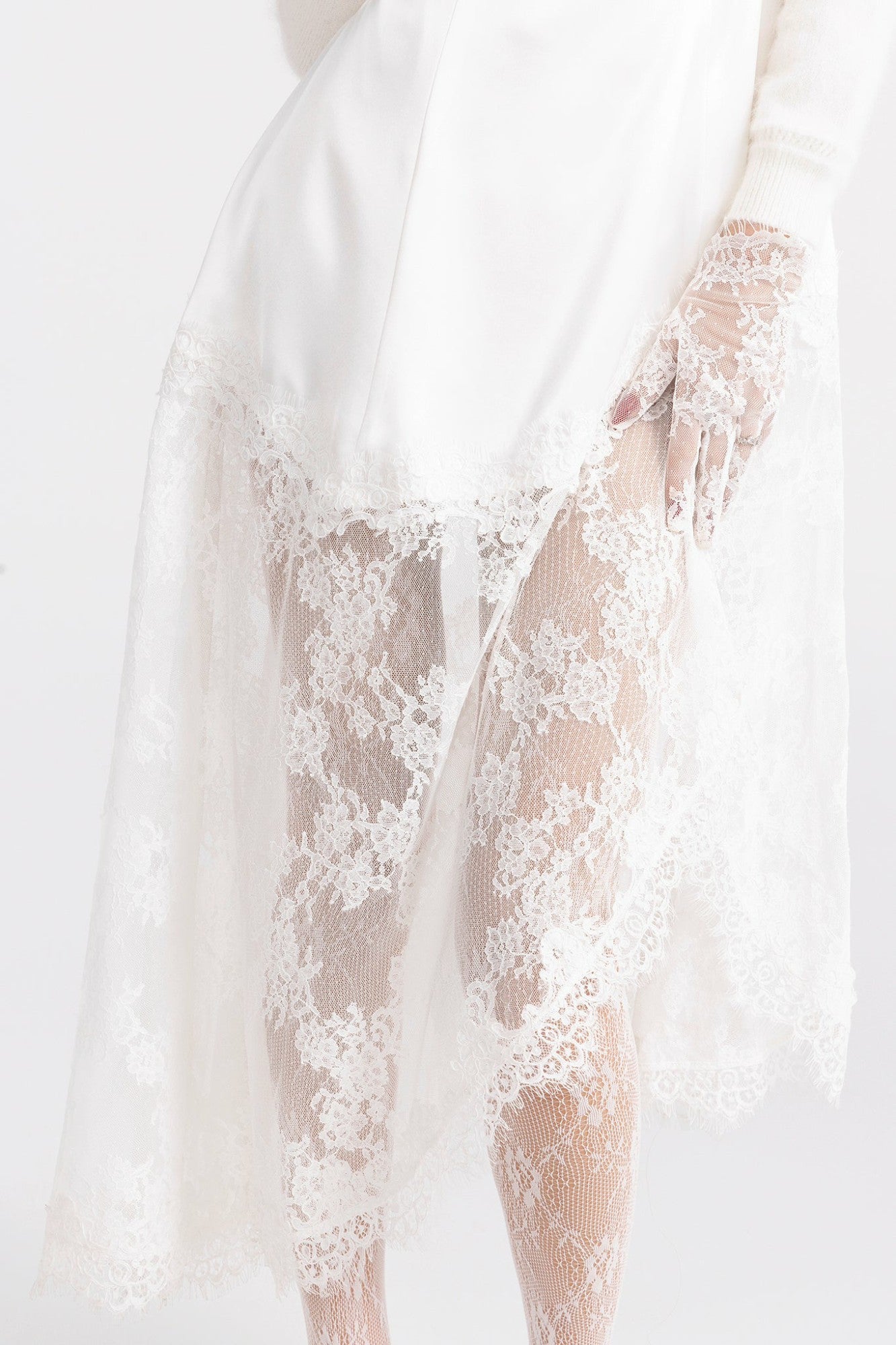 Nana Jacqueline Mirabelle Satin Maxi Dress: White Maxi Dress for Bridal Shower White