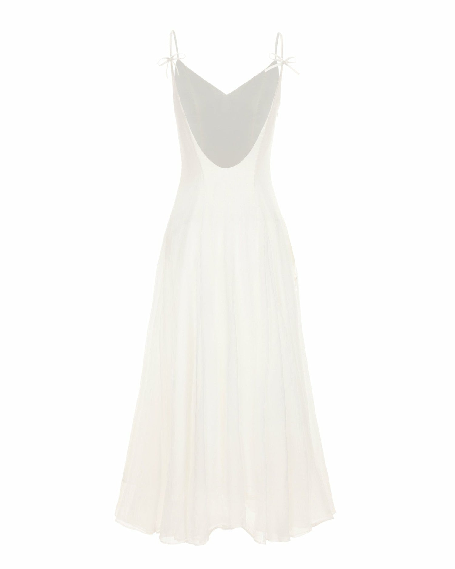 Nana Jacqueline Irena Dress: White Maxi Dress for Bridal Shower White