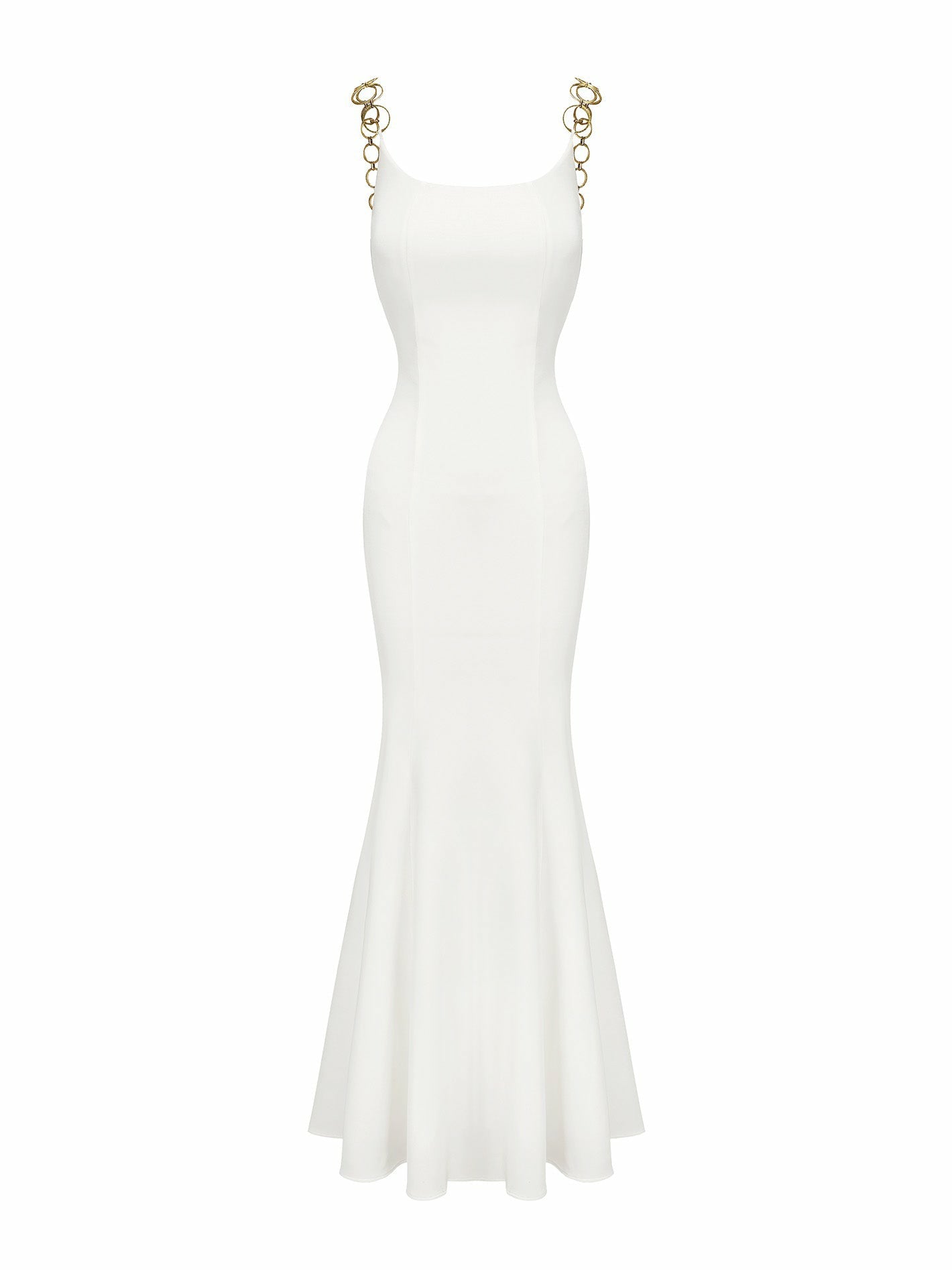 Nana Jacqueline Jasmine Dress: White Maxi Dress for Bridal Shower White