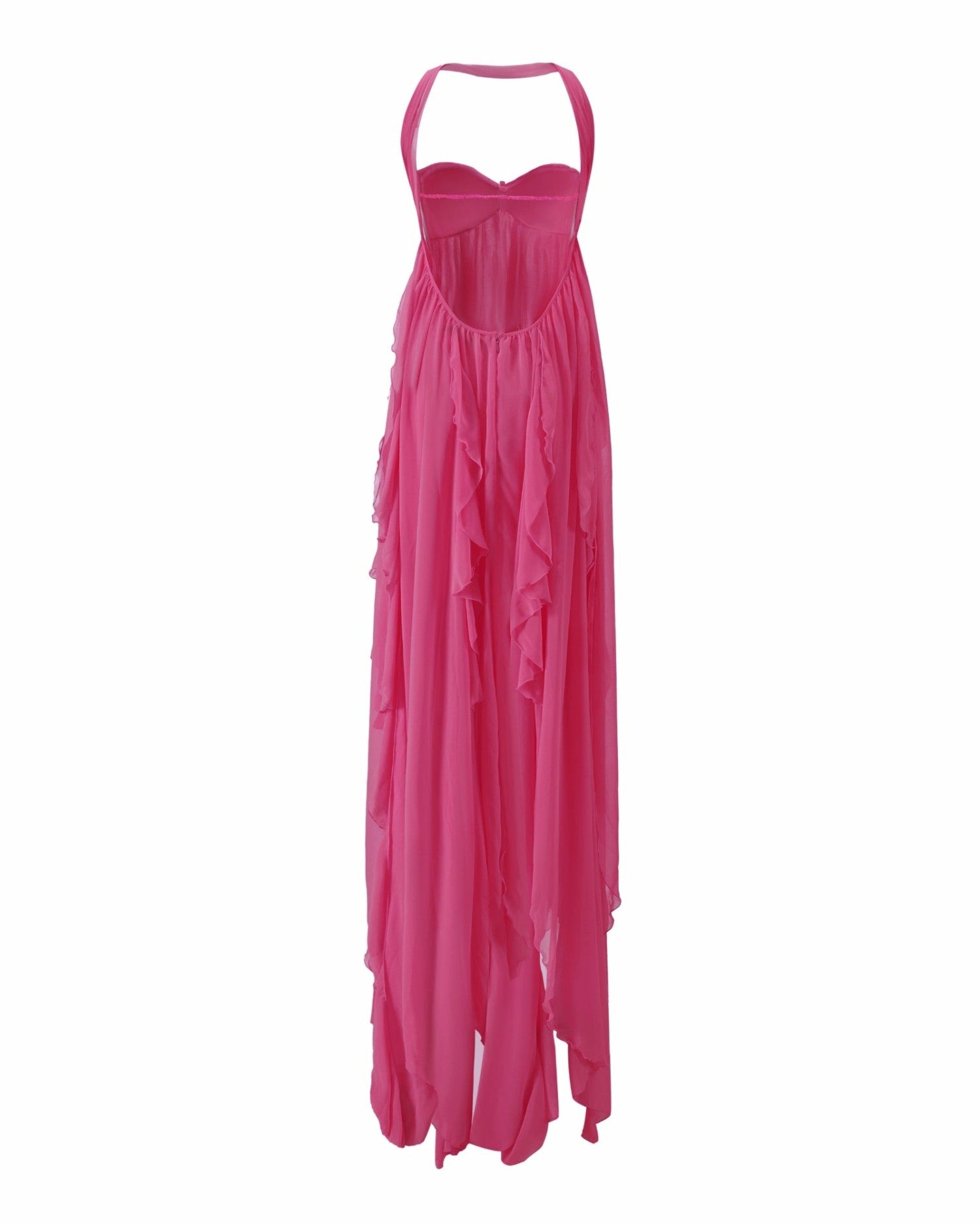 Nana Jacqueline Mariah Dress: Pink Maxi Dress for Destination Wedding Pink