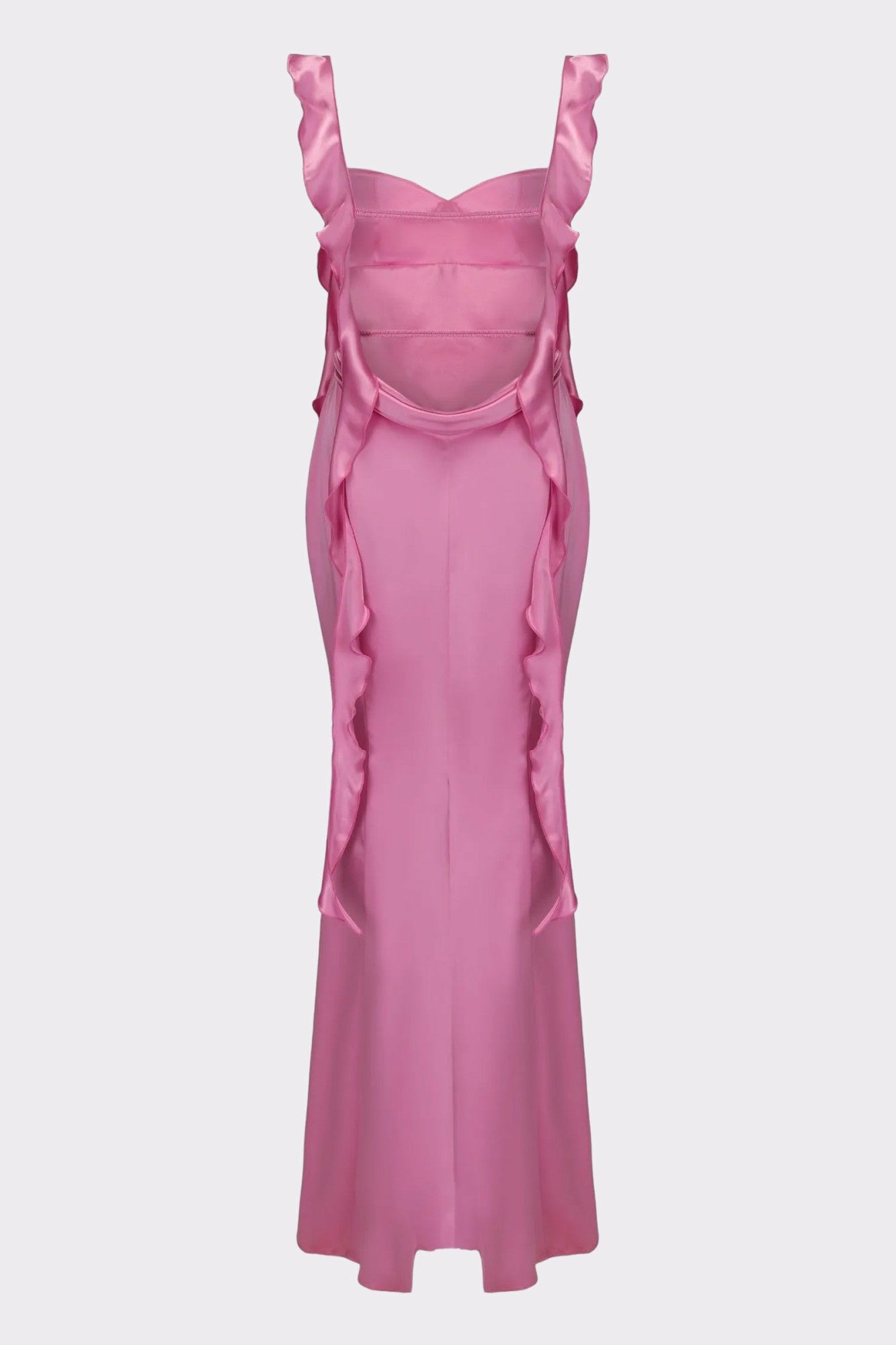 Nana Jacqueline Caroline Dress: Magenta Maxi Dress for Formal Wedding Guest Magenta