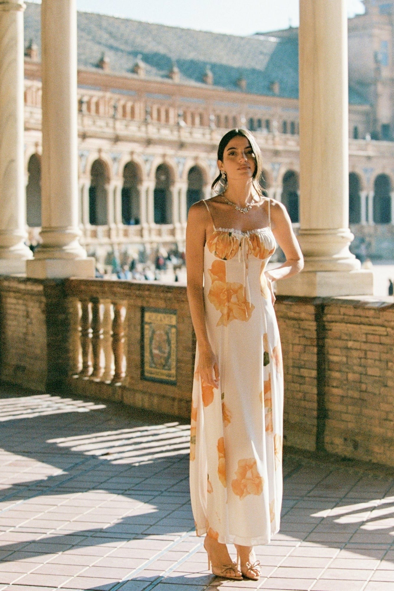 Nana Jacqueline Isolde Dress: Floral Maxi Dress for Garden Wedding Guest Floral