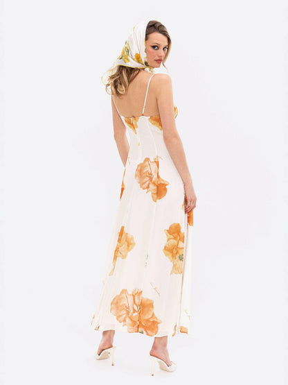 Nana Jacqueline Isolde Dress: Floral Maxi Dress for Garden Wedding Guest Floral
