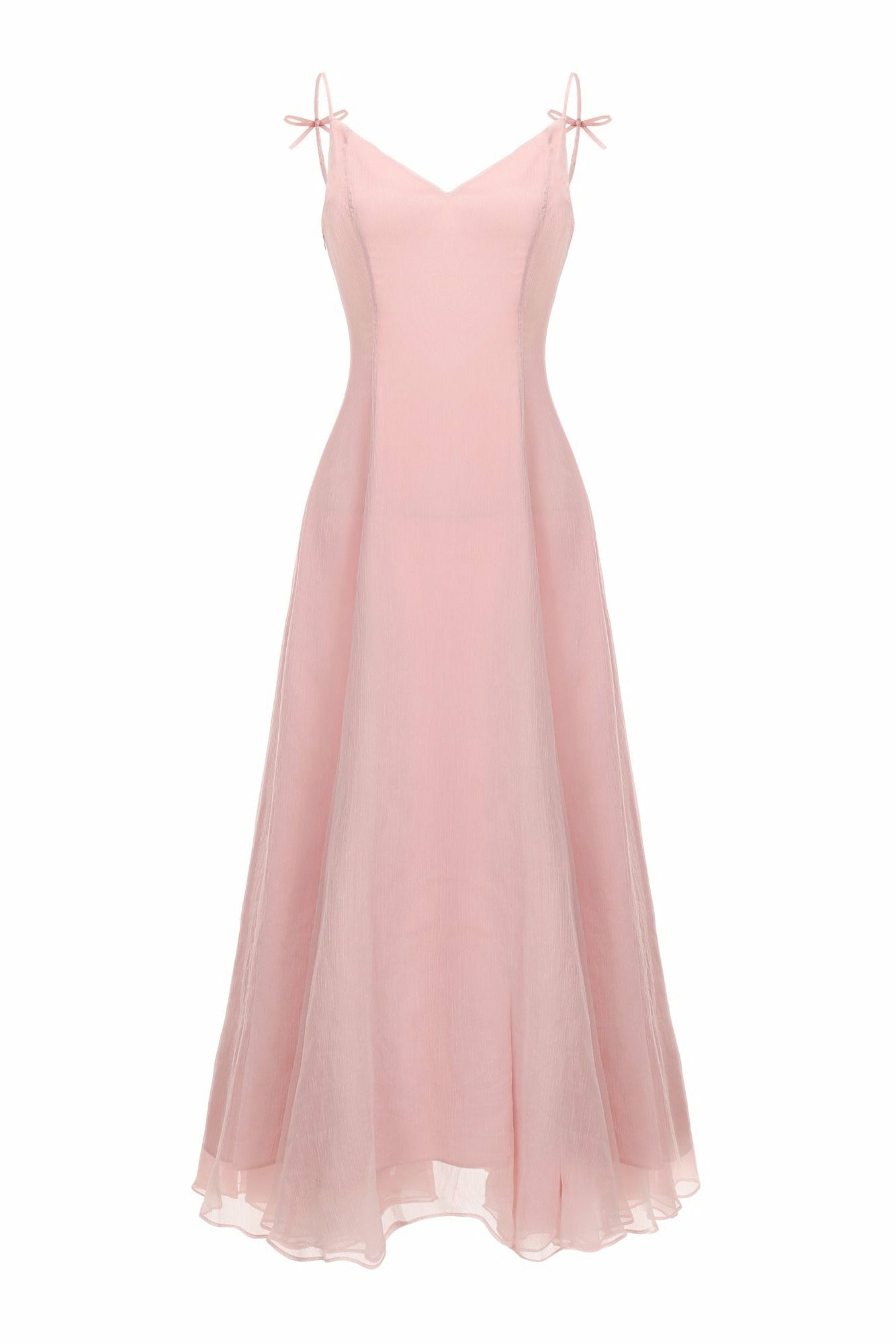 Nana Jacqueline Irena Dress: Pink Maxi Dress for Garden Wedding Guest Pink