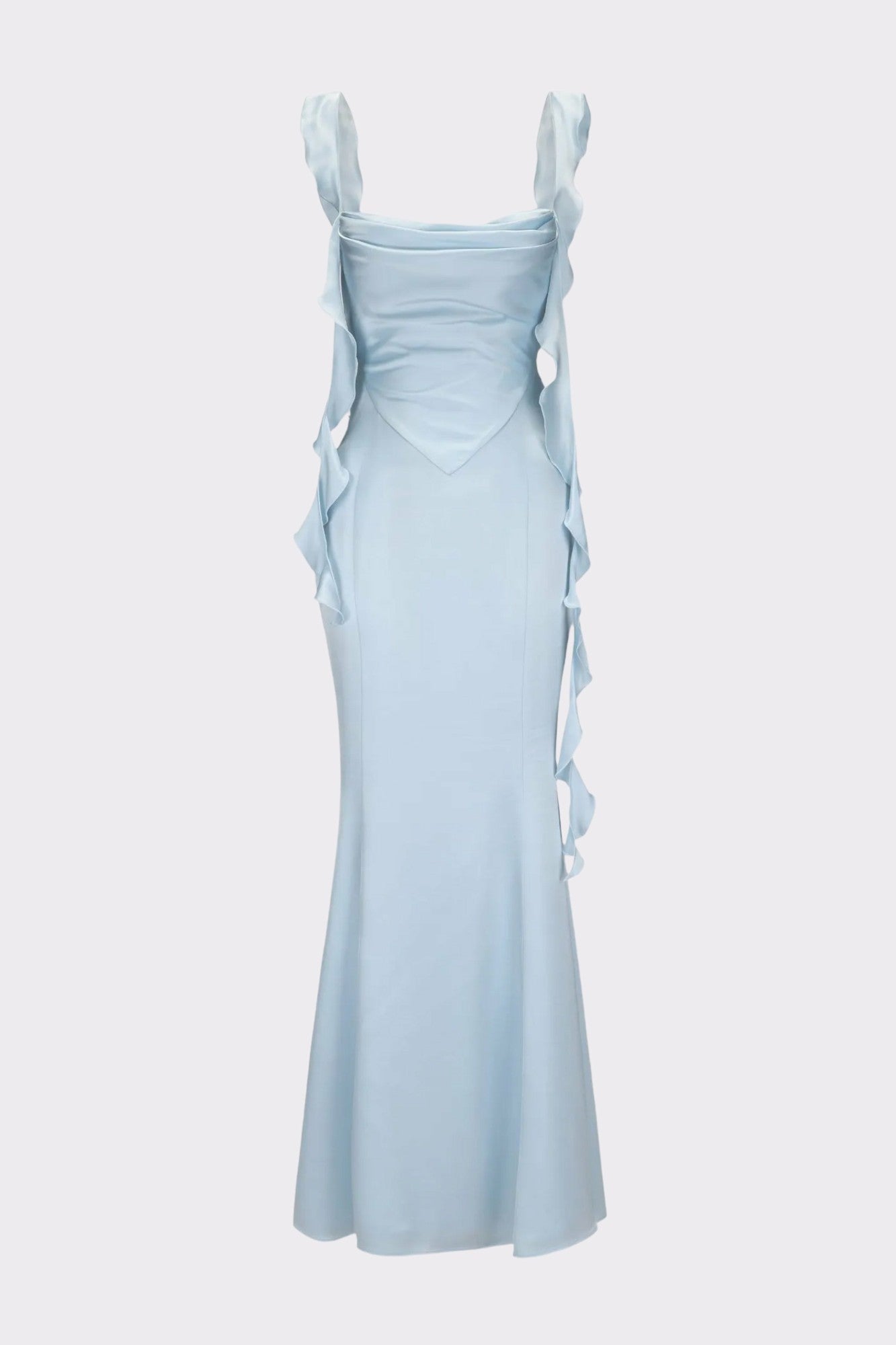 Nana Jacqueline Caroline Dress: Blue Maxi Dress for Destination Wedding Blue