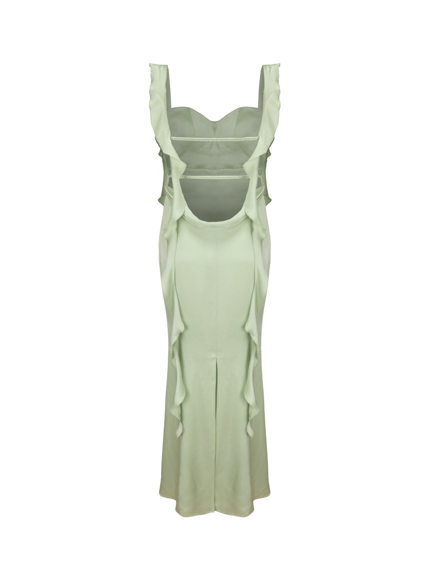 Nana Jacqueline Caroline Dress: Green Maxi Dress for Destination Wedding Green