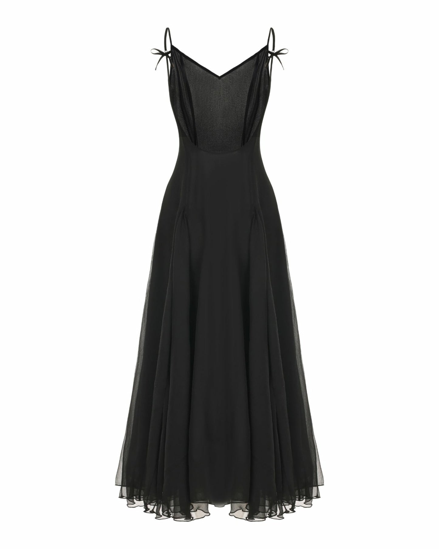 Nana Jacqueline Irena Dress: Black Maxi Dress for Formal Wedding Guest Black