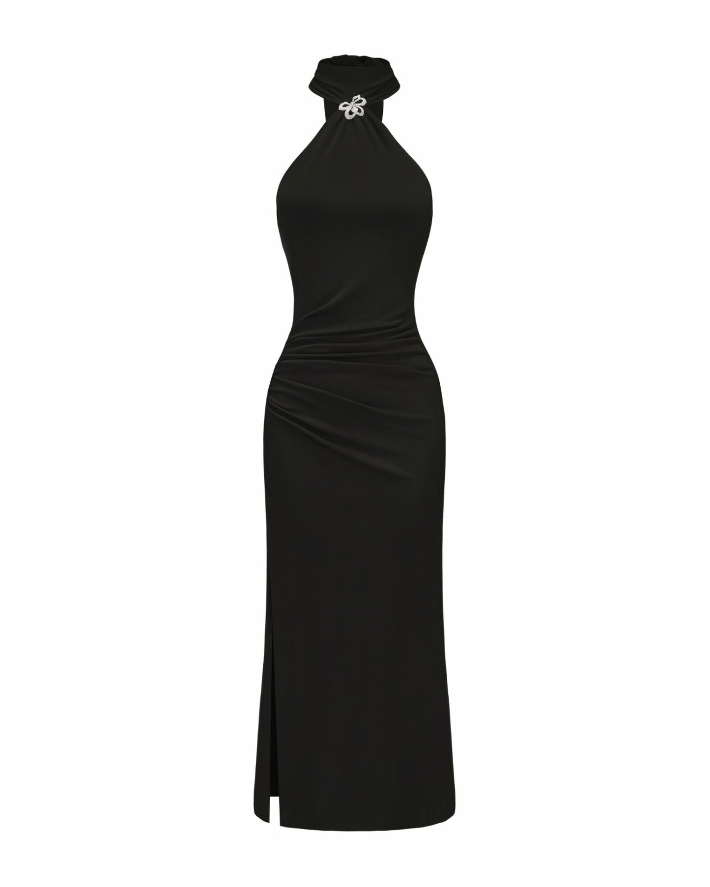 Nana Jacqueline Eliana Dress: Black Maxi Dress for Cocktail Party Black