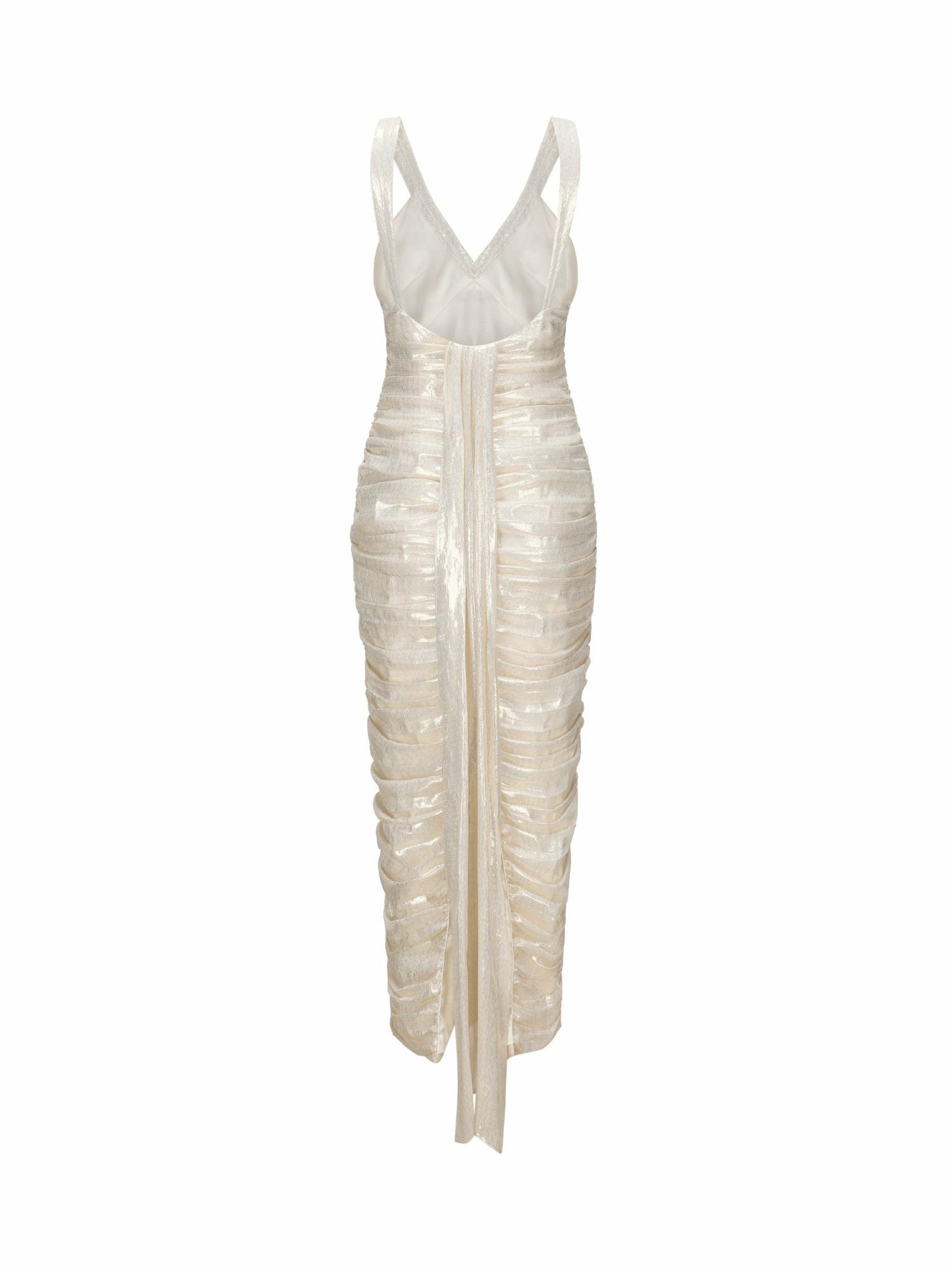 Nana Jacqueline Adele Diamond Dress: Gold Midi Dress for Cocktail Party Gold