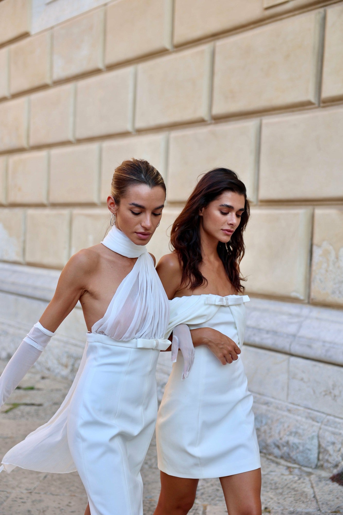 Nana Jacqueline Camella Dress: White Midi Dress for Rehearsal Dinner White
