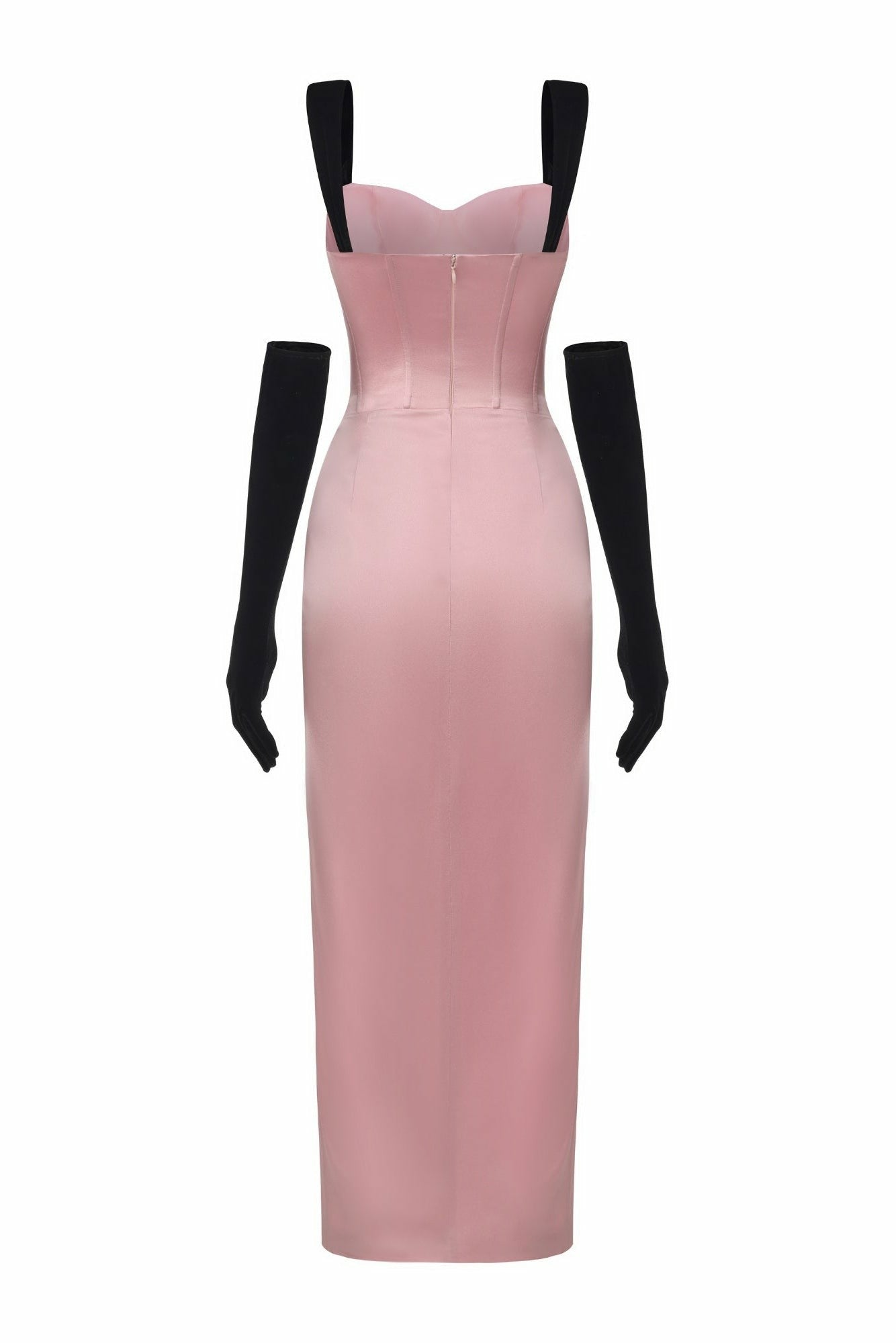 Nana Jacqueline Grace Bow Maxi Dress: Pink Maxi Dress for Formal Wedding Guest Pink