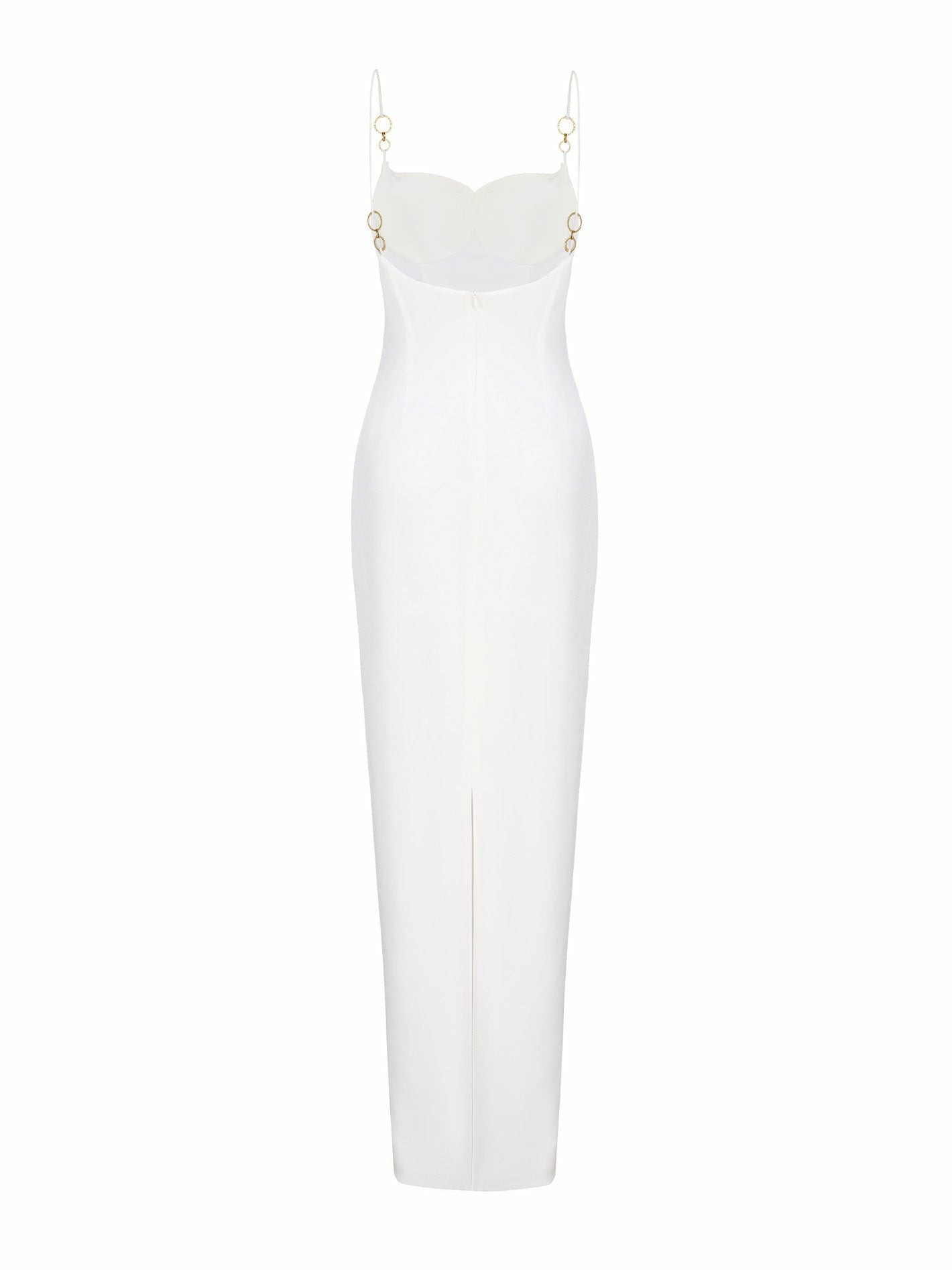 Nana Jacqueline Cynthia Dress: White Maxi Dress for Rehearsal Dinner White