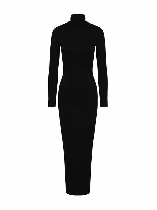 Nana Jacqueline Dina Dress: Black Maxi Dress for Cocktail Party Black