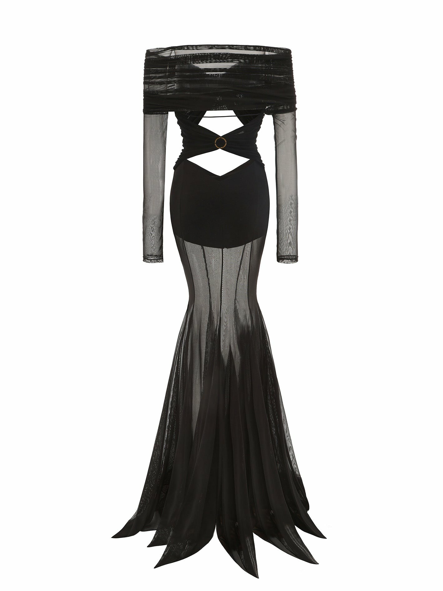 Nana Jacqueline Ayla Dress: Black Maxi Dress for Formal Events Black