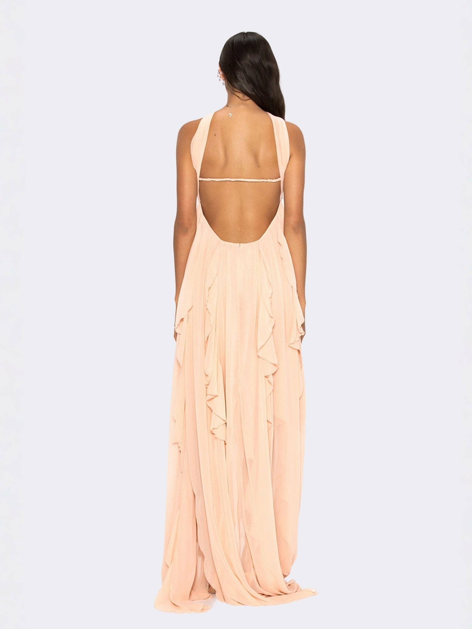 Nana Jacqueline Mariah Dress: Wedding Guest, Birthday & Resort Peach