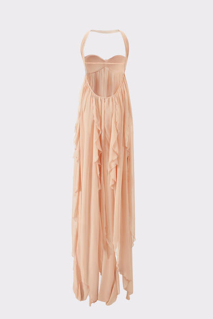 Nana Jacqueline Mariah Dress: Wedding Guest, Birthday & Resort Peach