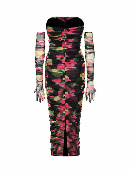 Nana Jacqueline Cordelia Dress: Floral Maxi Dress for Cocktail Party Floral