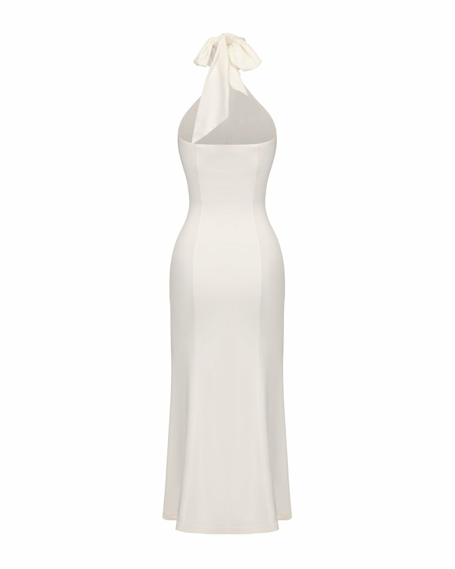 Nana Jacqueline Eliana Dress: White Midi Dress for Rehearsal Dinner White