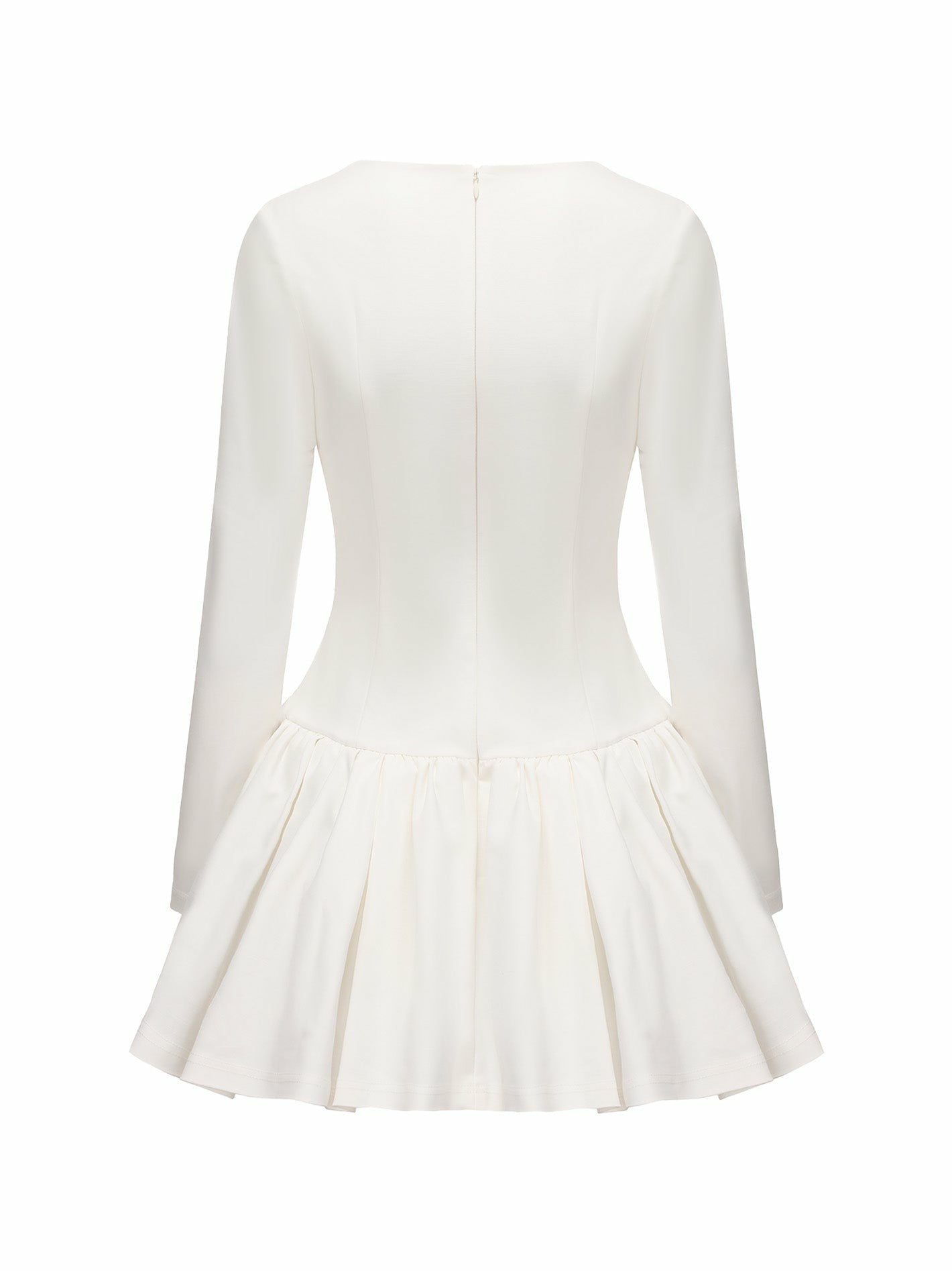 Nana Jacqueline Audrina Dress: White Mini Dress for Bridal Shower White
