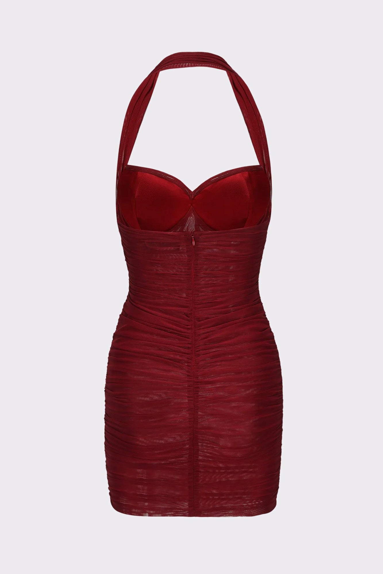 Nana Jacqueline Valentina Dress: Red Mini Dress for Cocktail Party Red